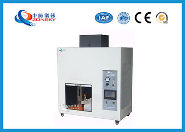 中国 UL94横/縦の燃焼のためのプラスチック燃焼性の試験装置 サプライヤー