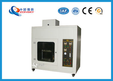 中国 UL 94の燃焼性の試験装置、泡のプラスチック横の燃焼の器具 サプライヤー