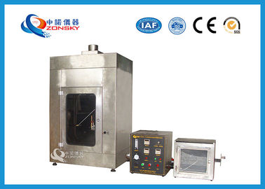 中国 45度焼却の特徴のためのワイヤー燃焼性の試験装置 サプライヤー