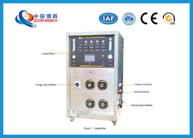中国 移動可能なFRLSのテストの器械、ケーブルの完全性の燃焼性の試験装置 サプライヤー