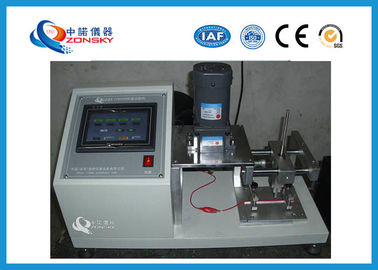 中国 コミュニケーション ケーブルの絶縁材の皮のためのワイヤー カバー摩耗の試験装置 サプライヤー
