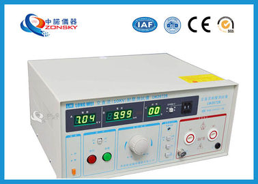 中国 IEC標準的なHipotの試験装置は抵抗電圧テストのために自動的に制御します サプライヤー