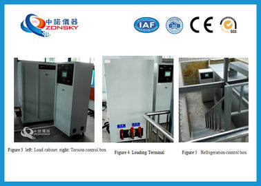 中国 風力ケーブルのセービング エネルギーのための低温のねじりの試験装置 サプライヤー