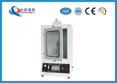 中国 ASTM D3014の堅い泡のプラスチックのための縦の燃焼性の部屋730*280*750 MM サプライヤー